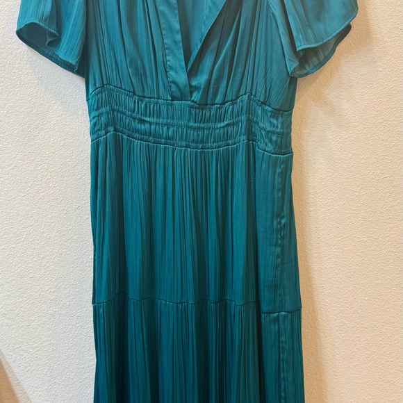 Anthropologie Teal Maxi Dress - Picture 3 of 7